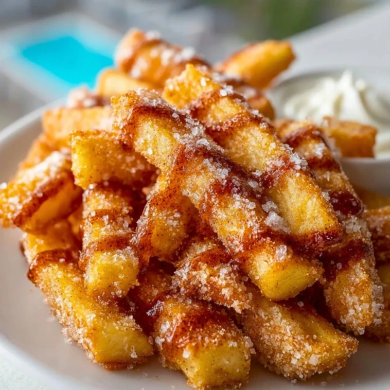 Air Fryer Apple Fries- 1