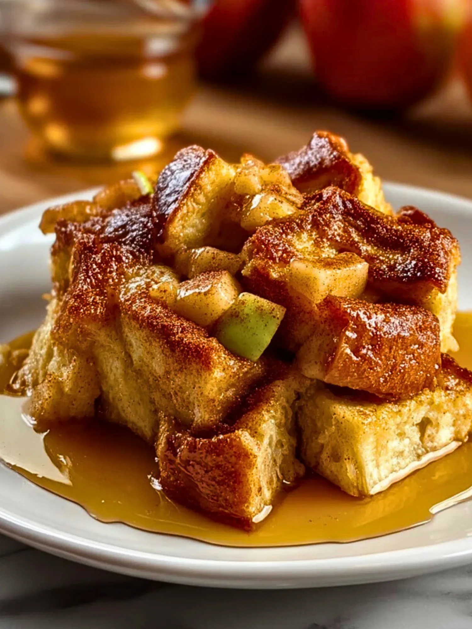 Apple Cinnamon French Toast Casserole- 3