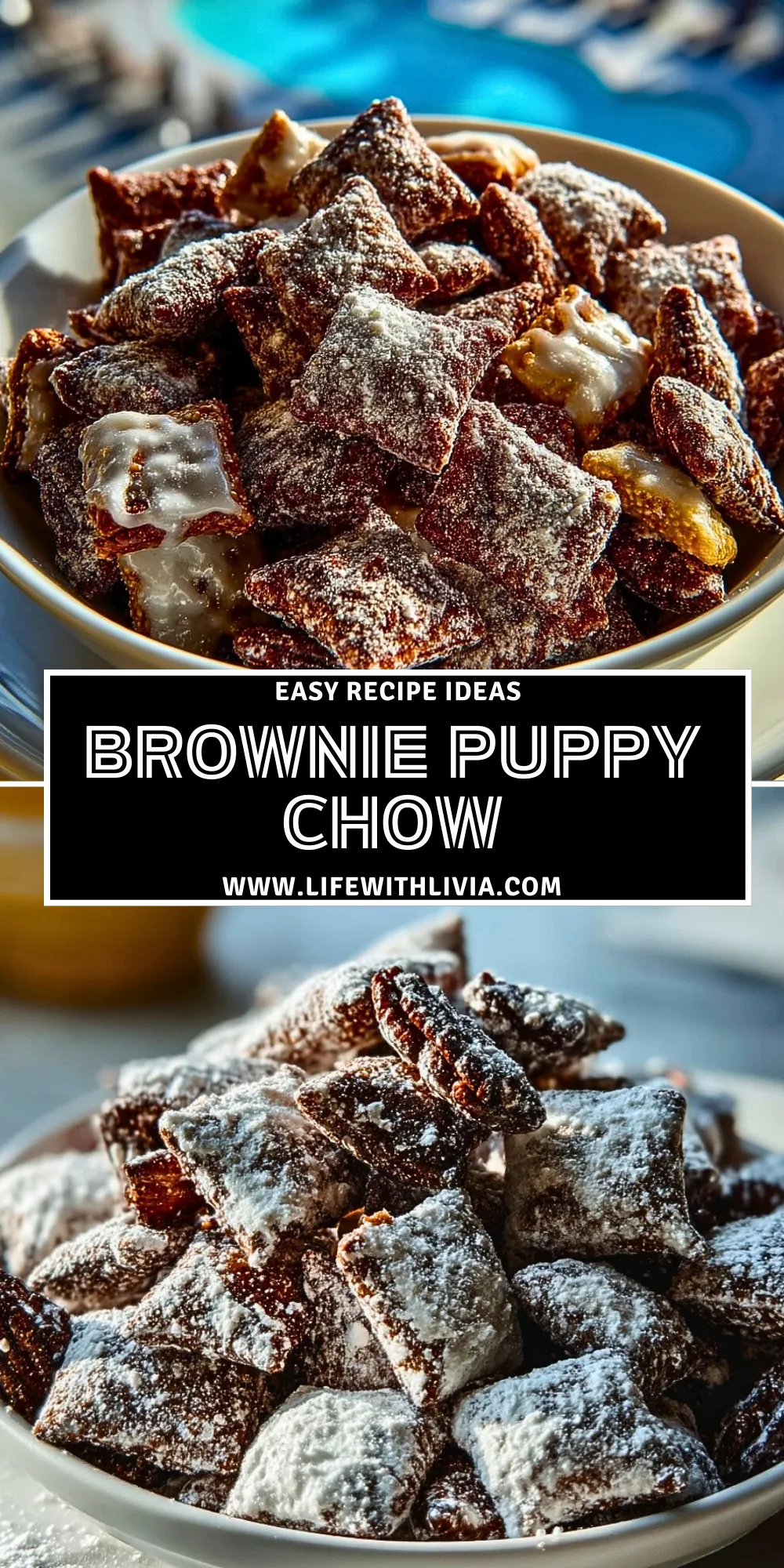Brownie Puppy Chow - Pin 1