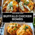 Buffalo Chicken Bombs - Pin 1