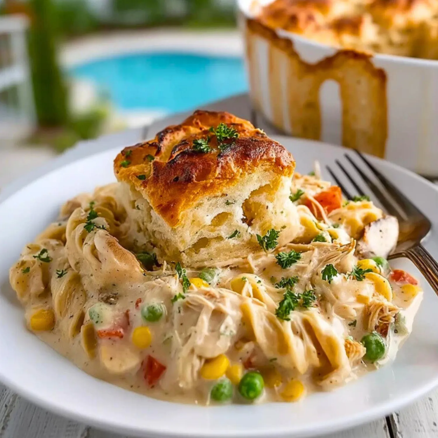 Chicken Pot Pie Casserole- 1