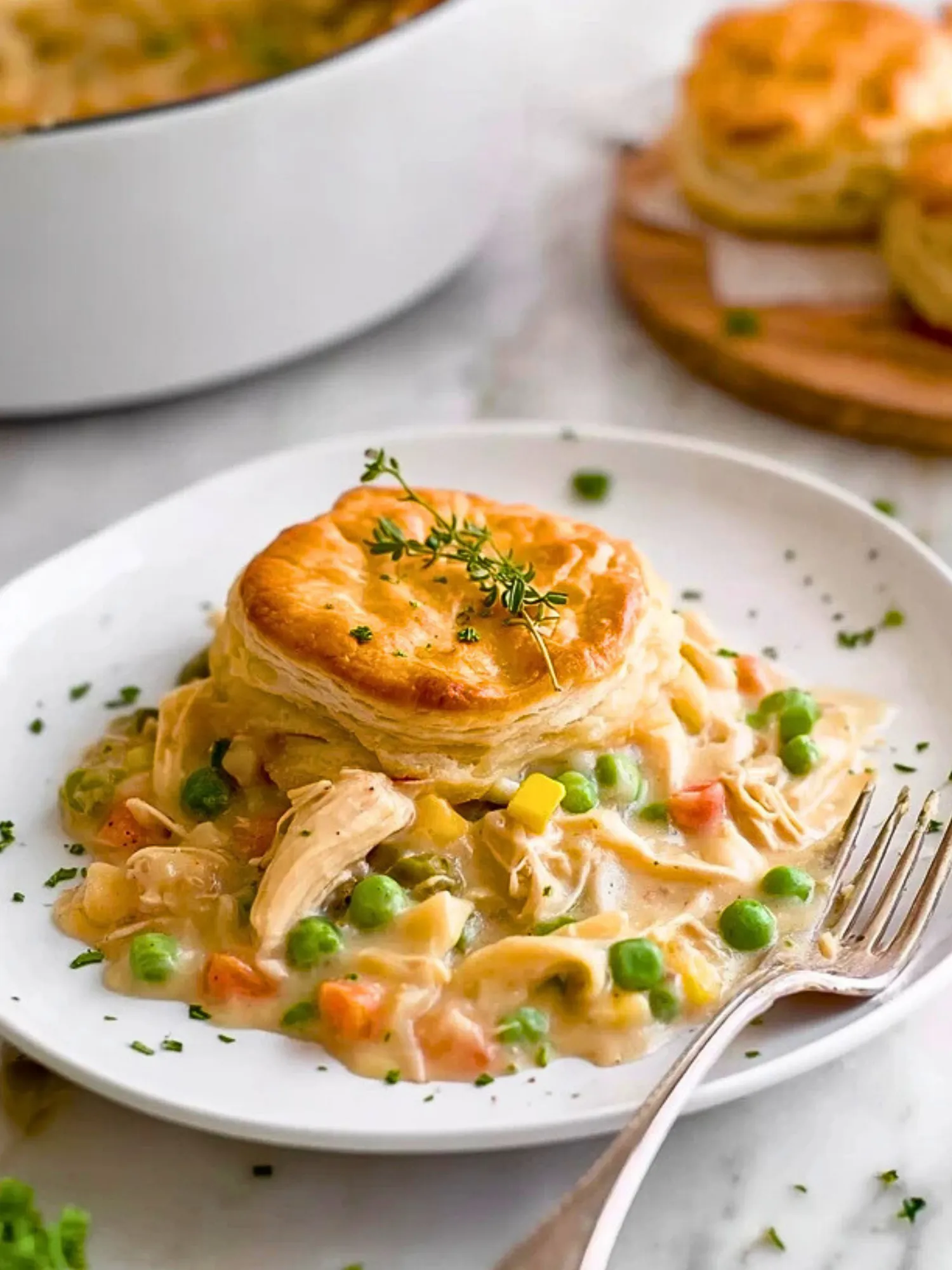 Chicken Pot Pie Casserole- 3