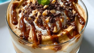 Cottage Cheese Peanut Butter Mousse - 1