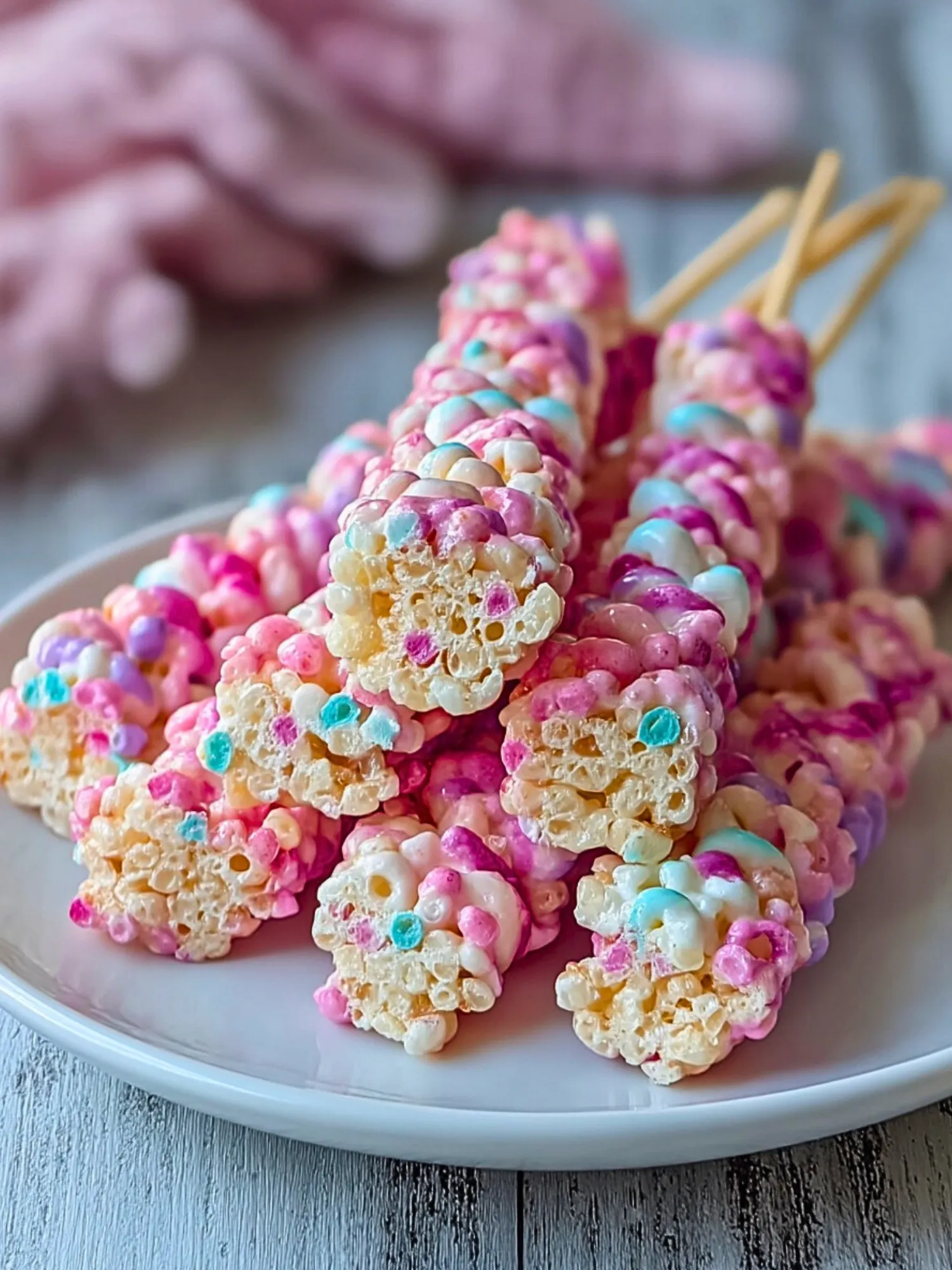 Cotton Candy Rice Krispies Twists - 2