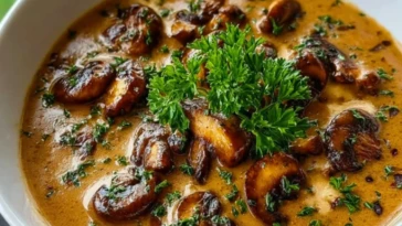 Easy Mushroom Gravy - 1