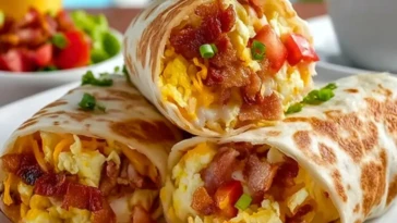 Freezer Breakfast Burritos- 1