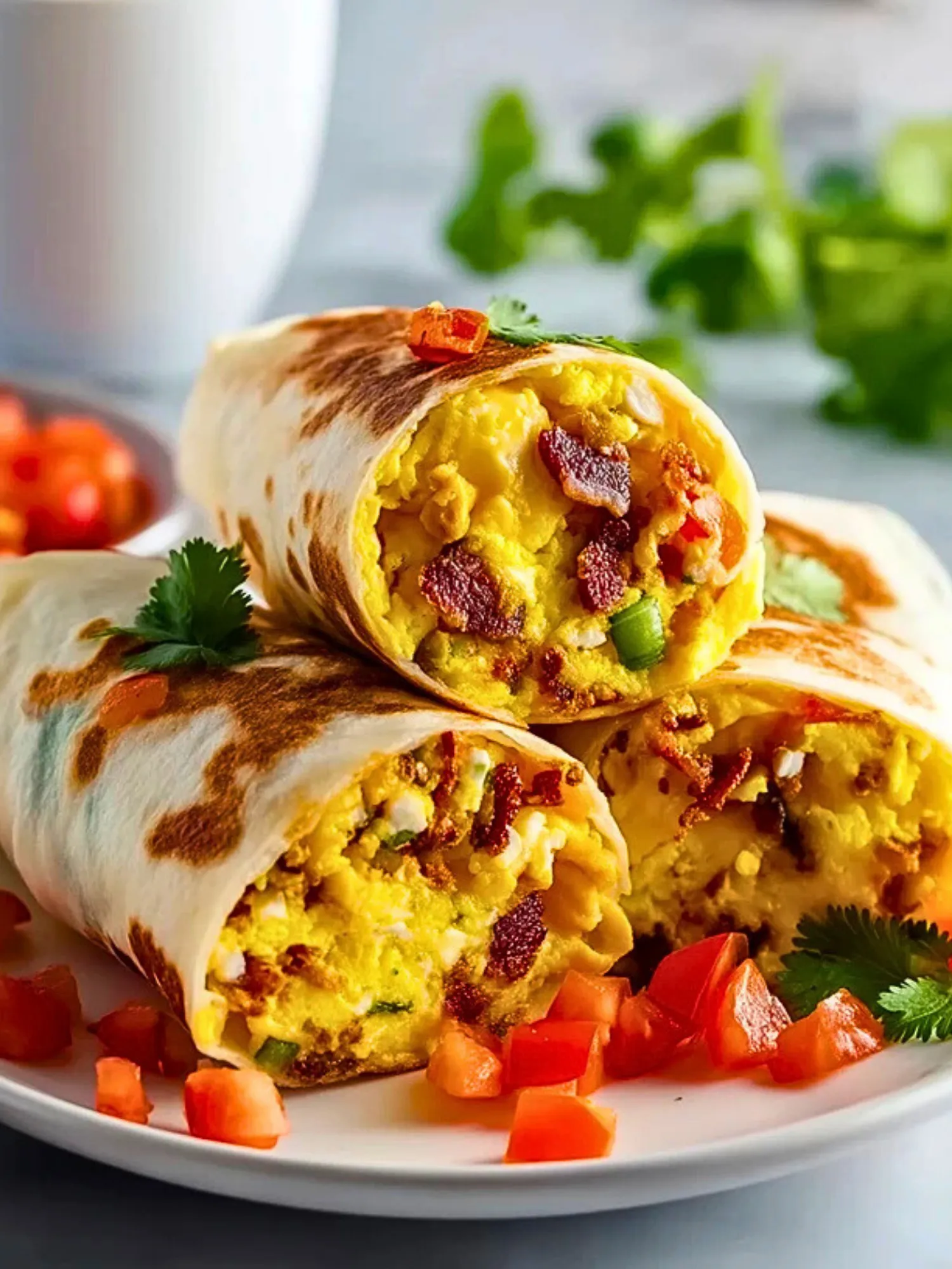 Freezer Breakfast Burritos- 3