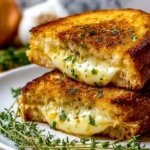 Garlic Grilled Cheese- 3