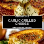 Garlic Grilled Cheese - Pin 1