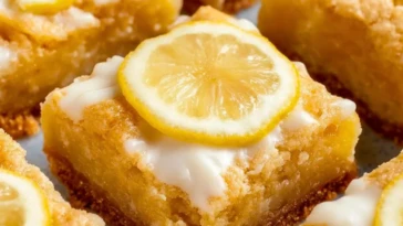 Lemon Gooey Bars- 1