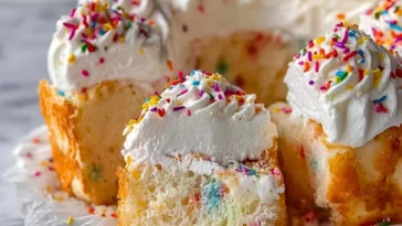 Light Funfetti Angel Food Cake - 1