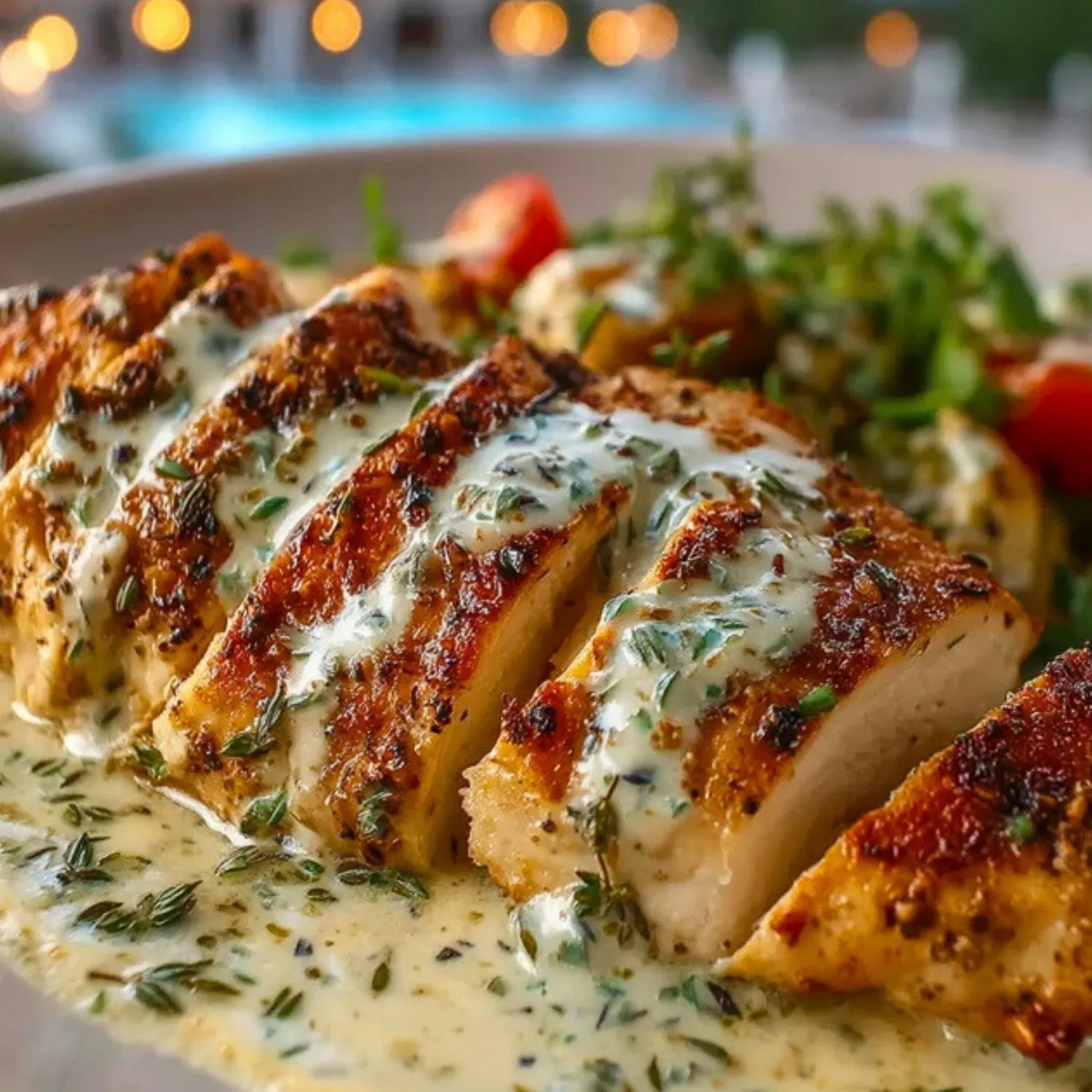 Melt In Your Mouth Caesar Chicken- 1