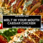 Melt In Your Mouth Caesar Chicken - Pin 1