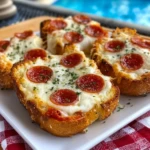 Mini Garlic Toast Pizzas - 1