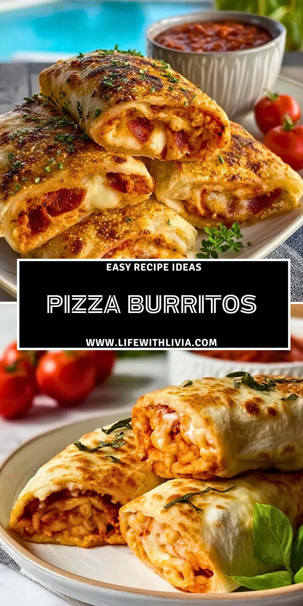 Pizza Burritos - Pin 1