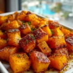 Quick Roasted Butternut Squash - 1