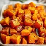Quick Roasted Butternut Squash - 3