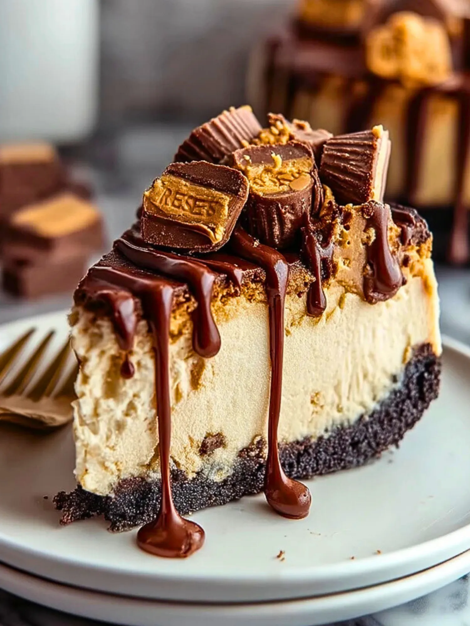 Reese's Peanut Butter Cheesecake - 3