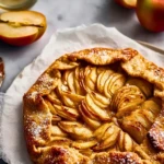 Rustic Honeycrisp Apple Galette- 3