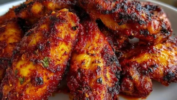 Air Fryer Spicy Dry Rub Wings - 1