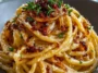 Caramelized Onion Pasta with Chilli Oil - 1