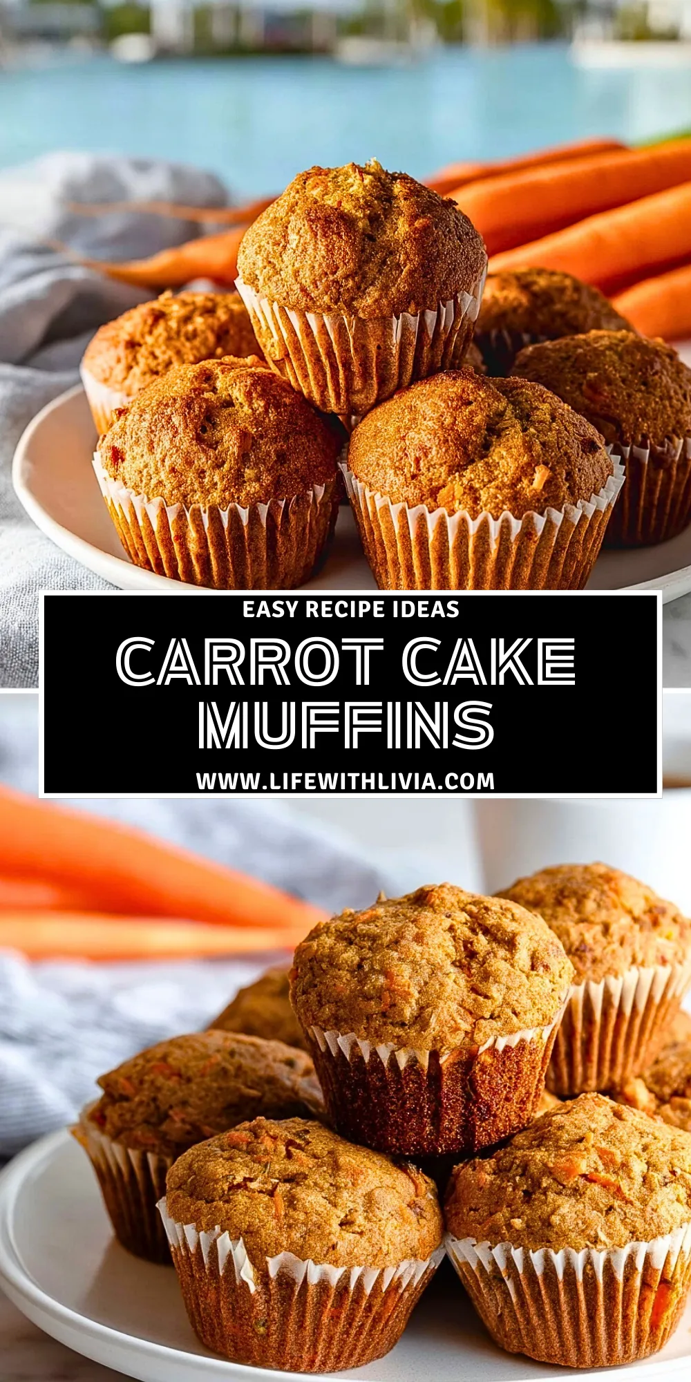 Carrot Cake Muffins - Pin 1