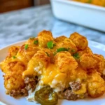 Cheesy Tater Tot Casserole - 3
