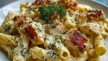Chicken Rigatoni Alfredo - 1