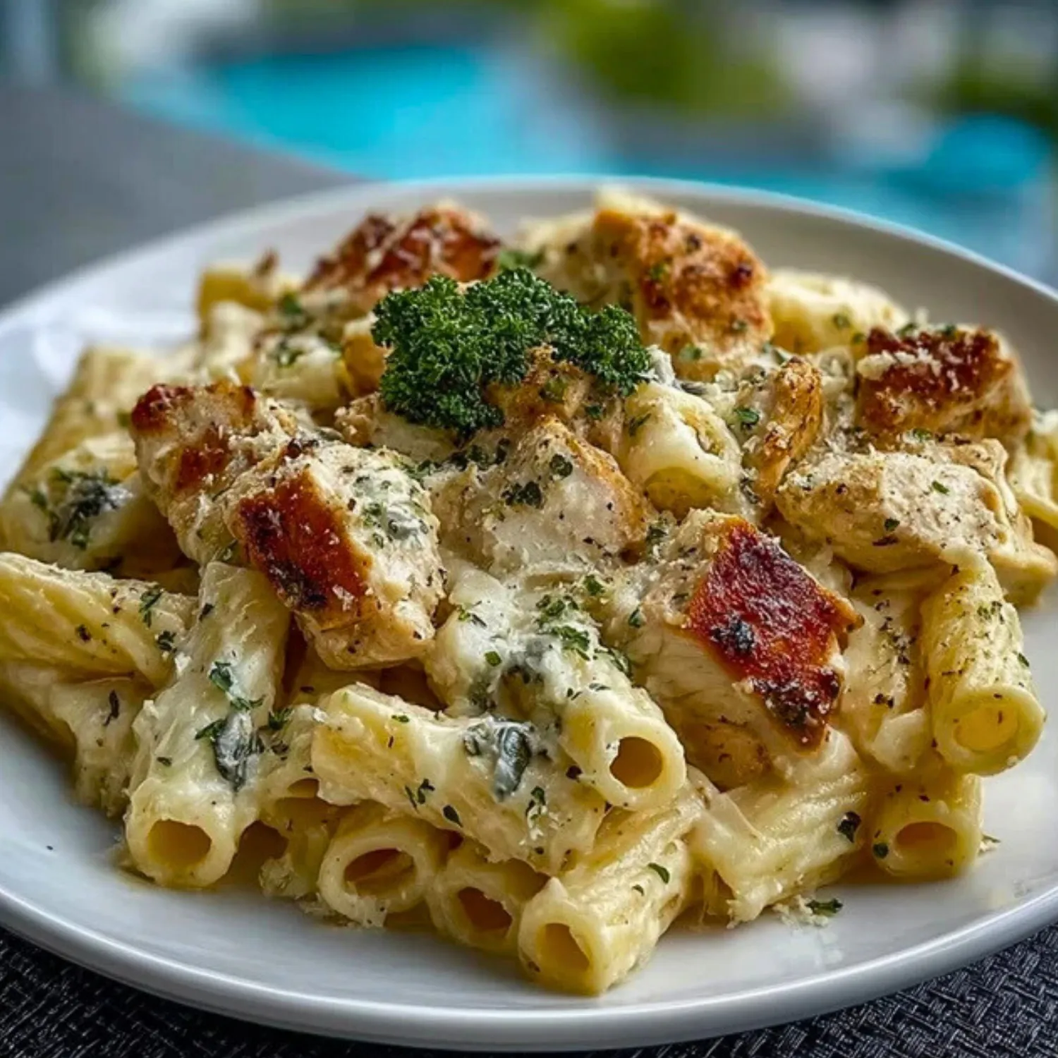 Chicken Rigatoni Alfredo - 1