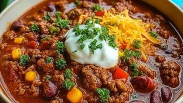 Cozy Up with High Protein Chili- 1