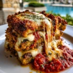 Crispy Baked Eggplant Parmesan - 1