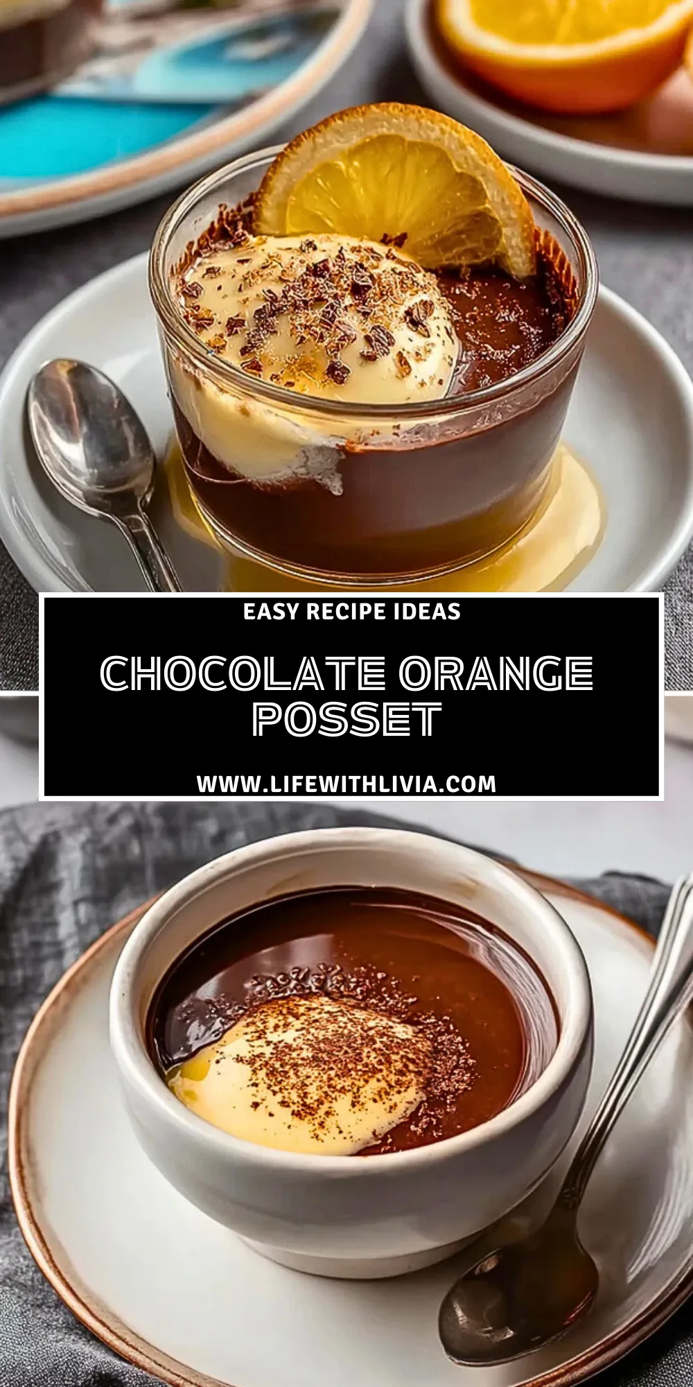 Chocolate Orange Posset- Pin 1