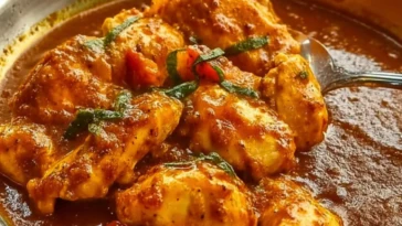 Moroccan Chicken Stew- 1