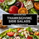 Thanksgiving Side Salads- Pin 1
