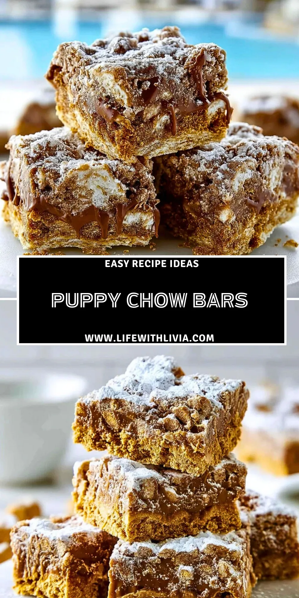 Puppy Chow Bars - Pin 1