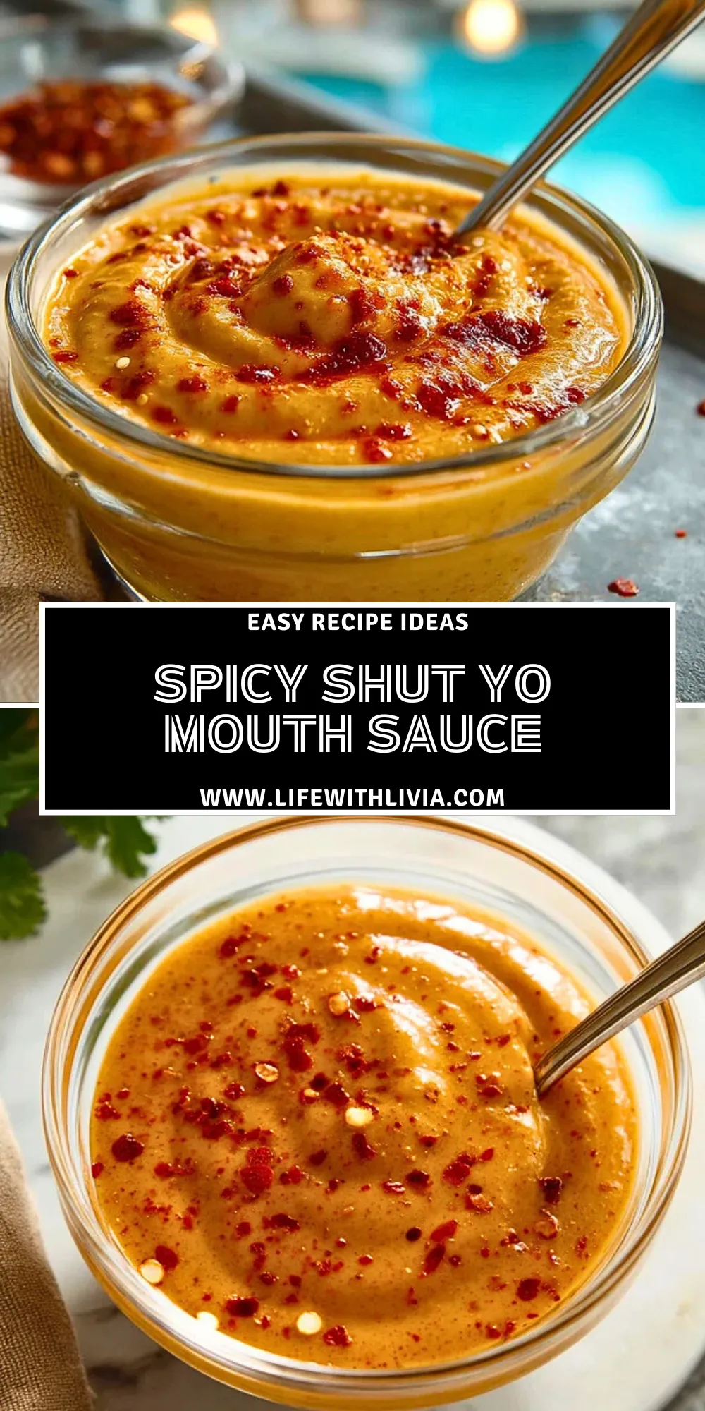 Spicy Shut Yo Mouth Sauce - Pin 1 (1)