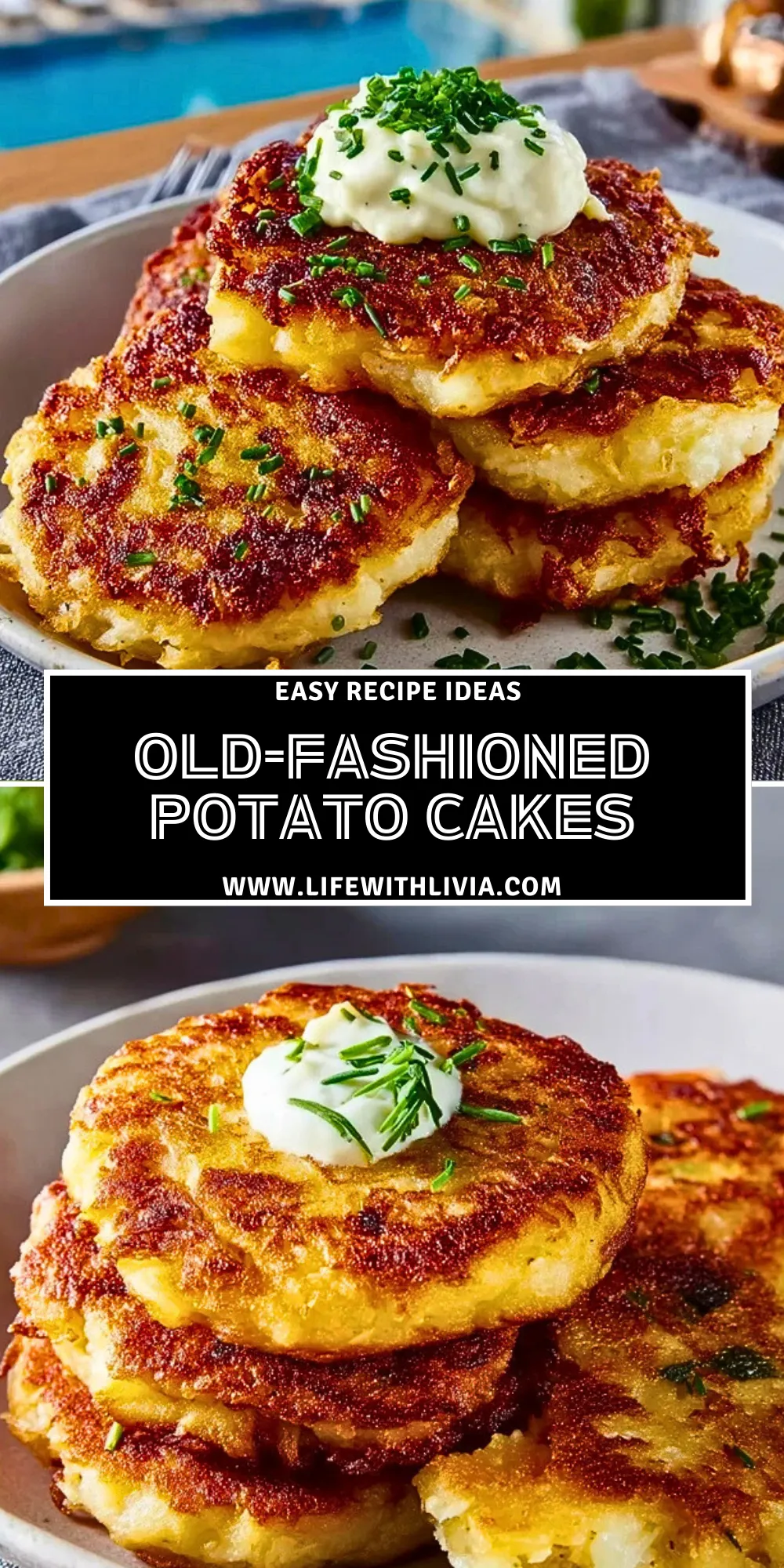 Old-Fashioned Potato Cakes - Pin 1