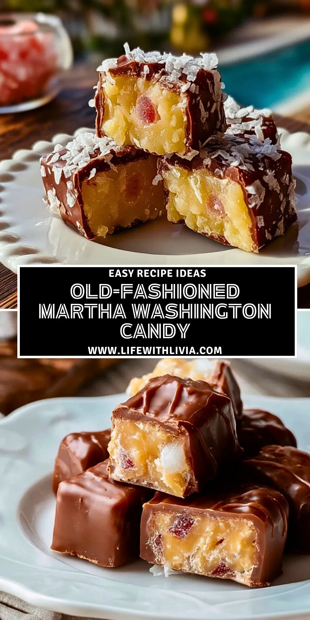 Old-Fashioned Martha Washington Candy - Pin 1