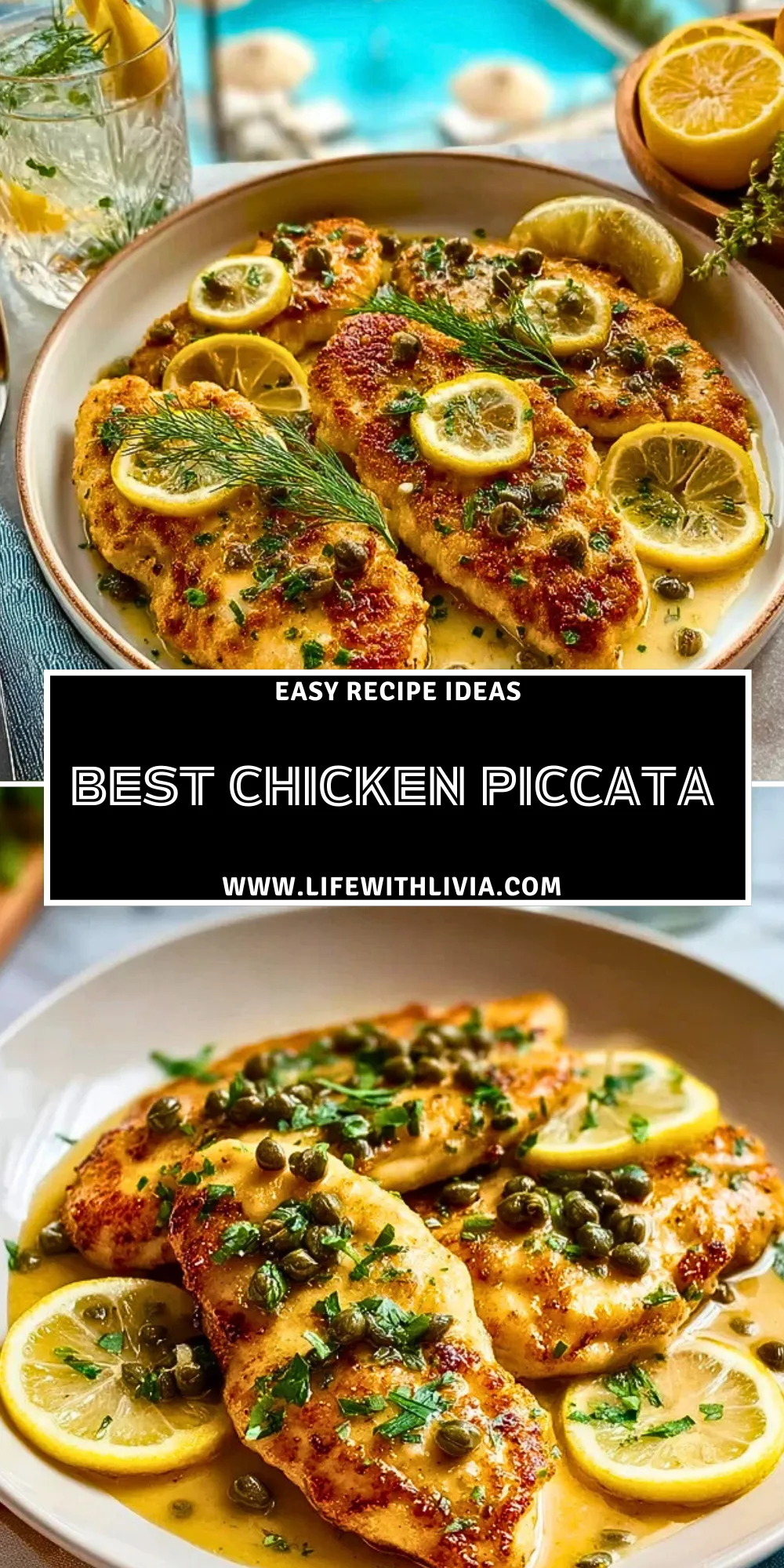Best Chicken Piccata - Pin 1 (1)