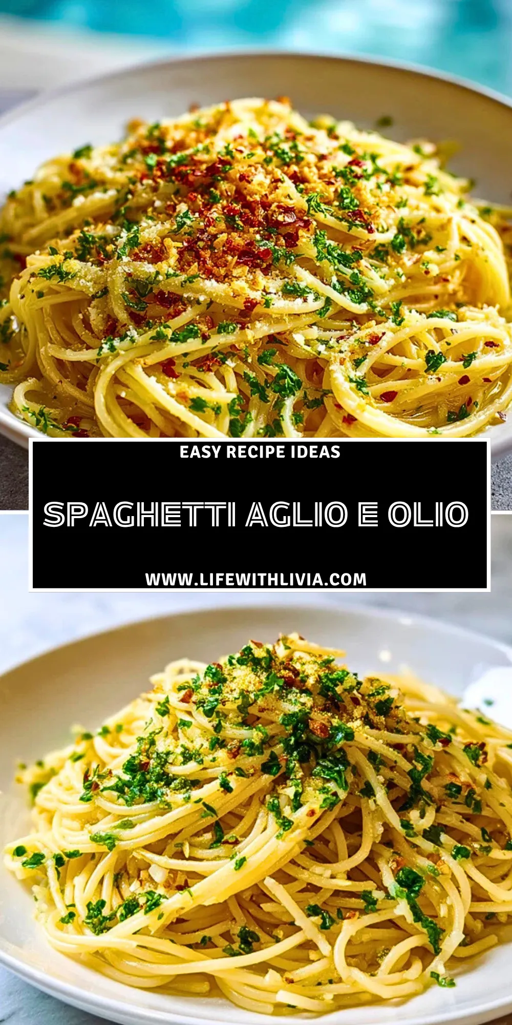 Spaghetti Aglio e Olio - Pin 1