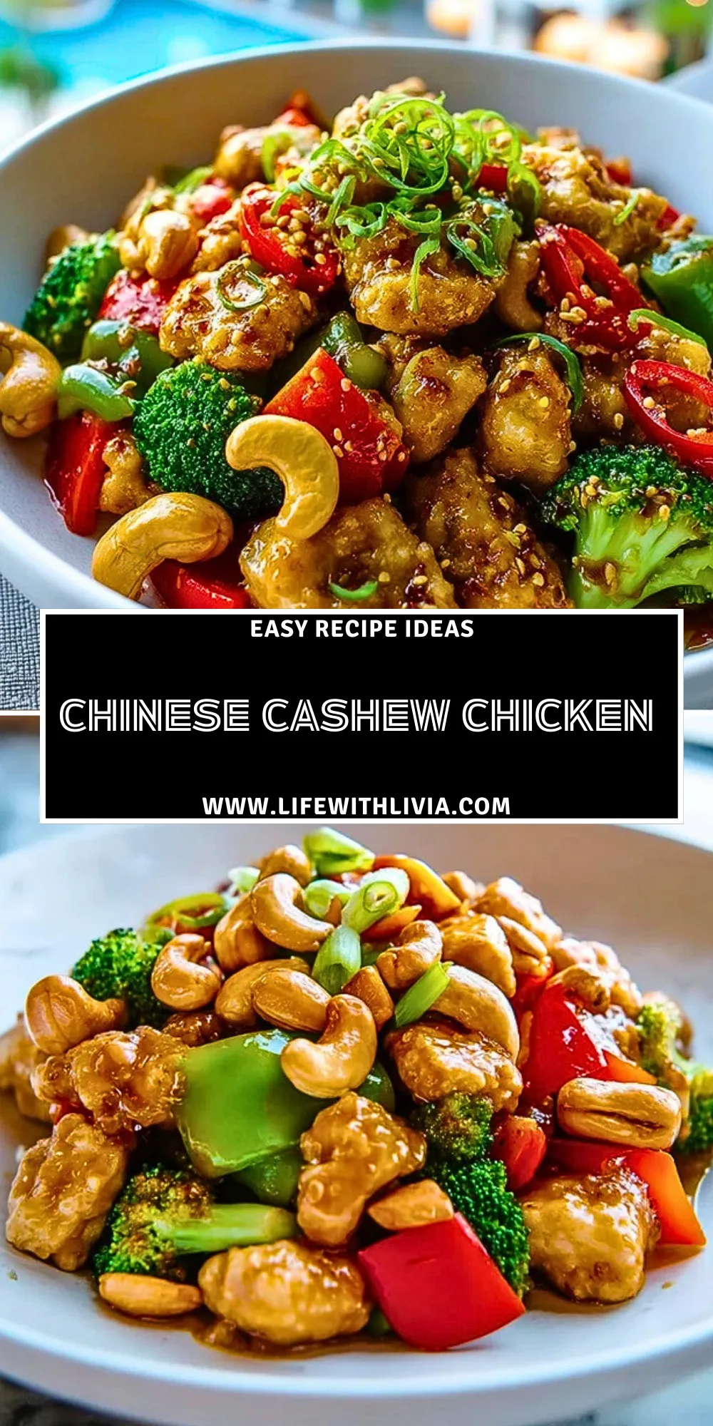 Chinese Cashew Chicken- Pin 1
