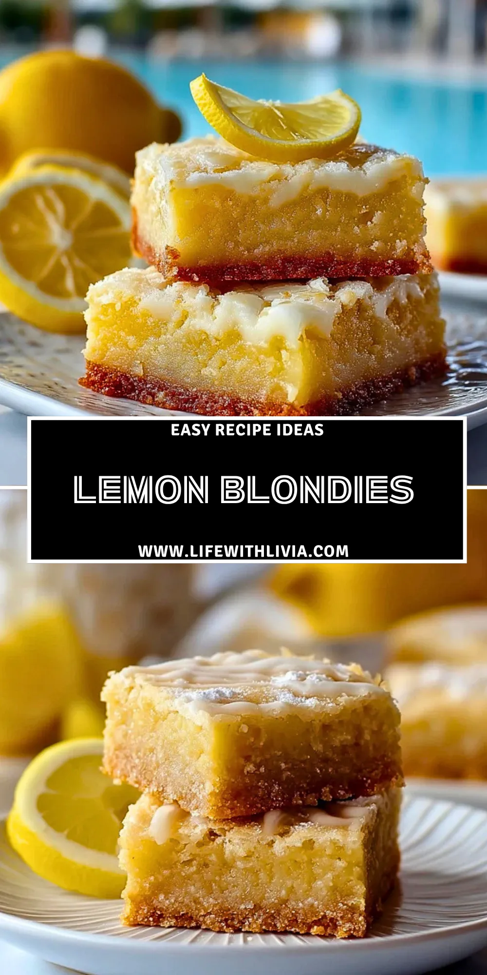 Lemon Blondies - Pin 1