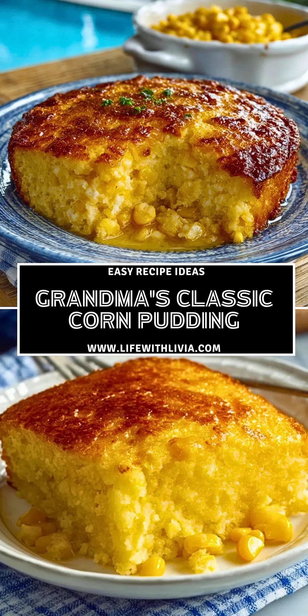 Grandma's Classic Corn Pudding - Pin 1