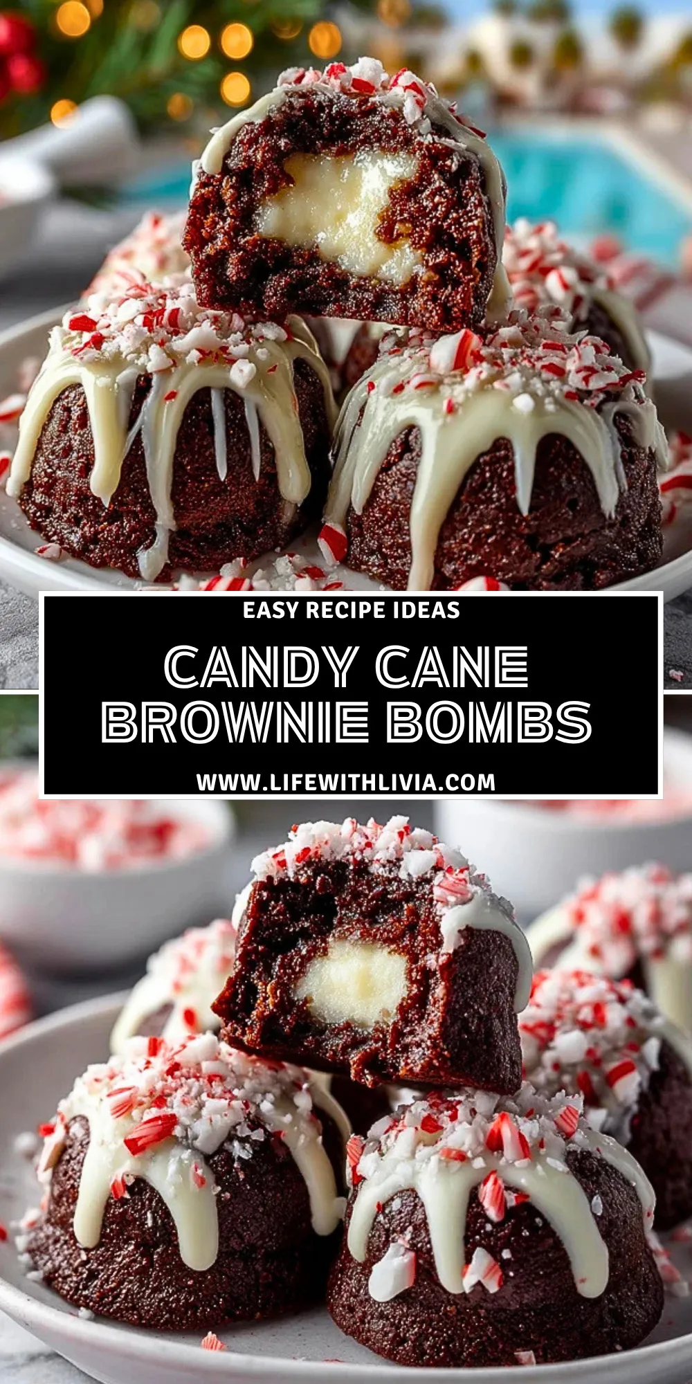 Candy Cane Brownie Bombs - Pin 1 (1)