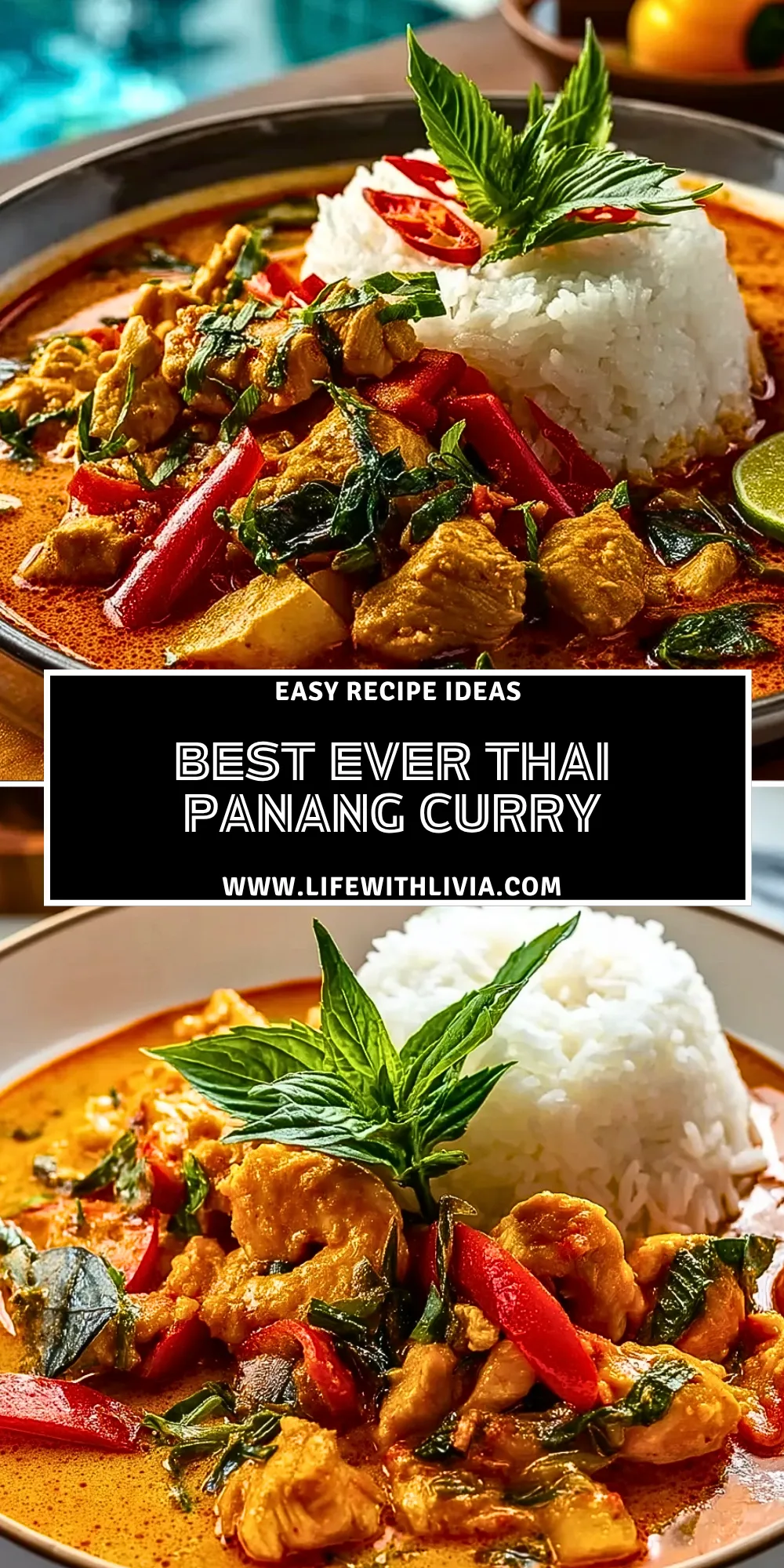 Best Ever Thai Panang Curry- Pin 1