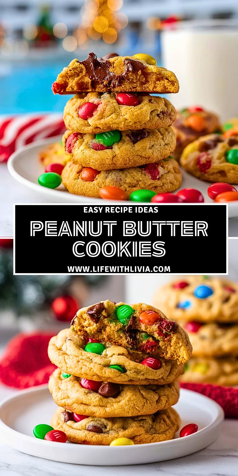 Peanut Butter Cookies- Pin 1