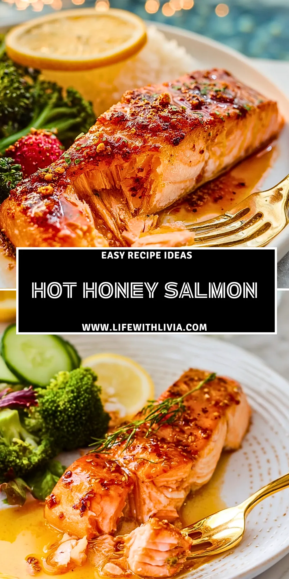 Hot Honey Salmon- Pin 1