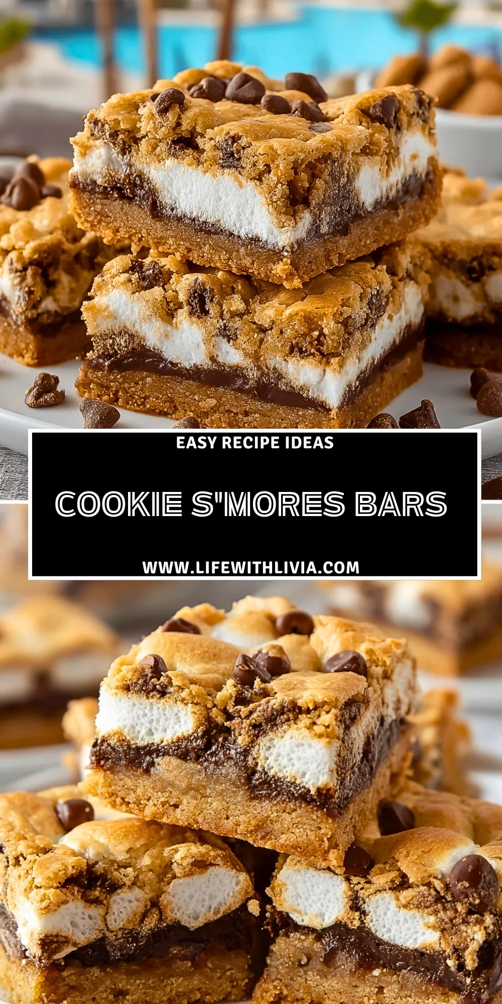 Cookie S'mores Bars- Pin 1