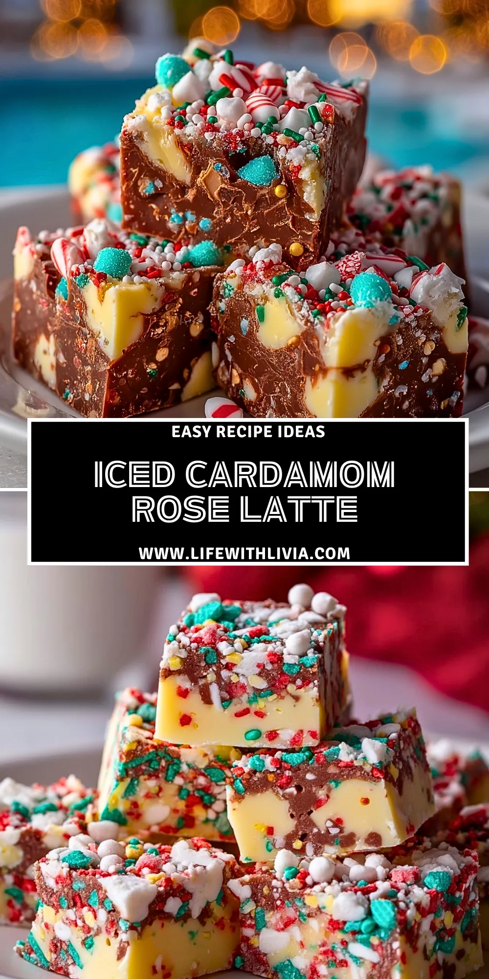 Iced Cardamom Rose Latte - Pin 1 (1)