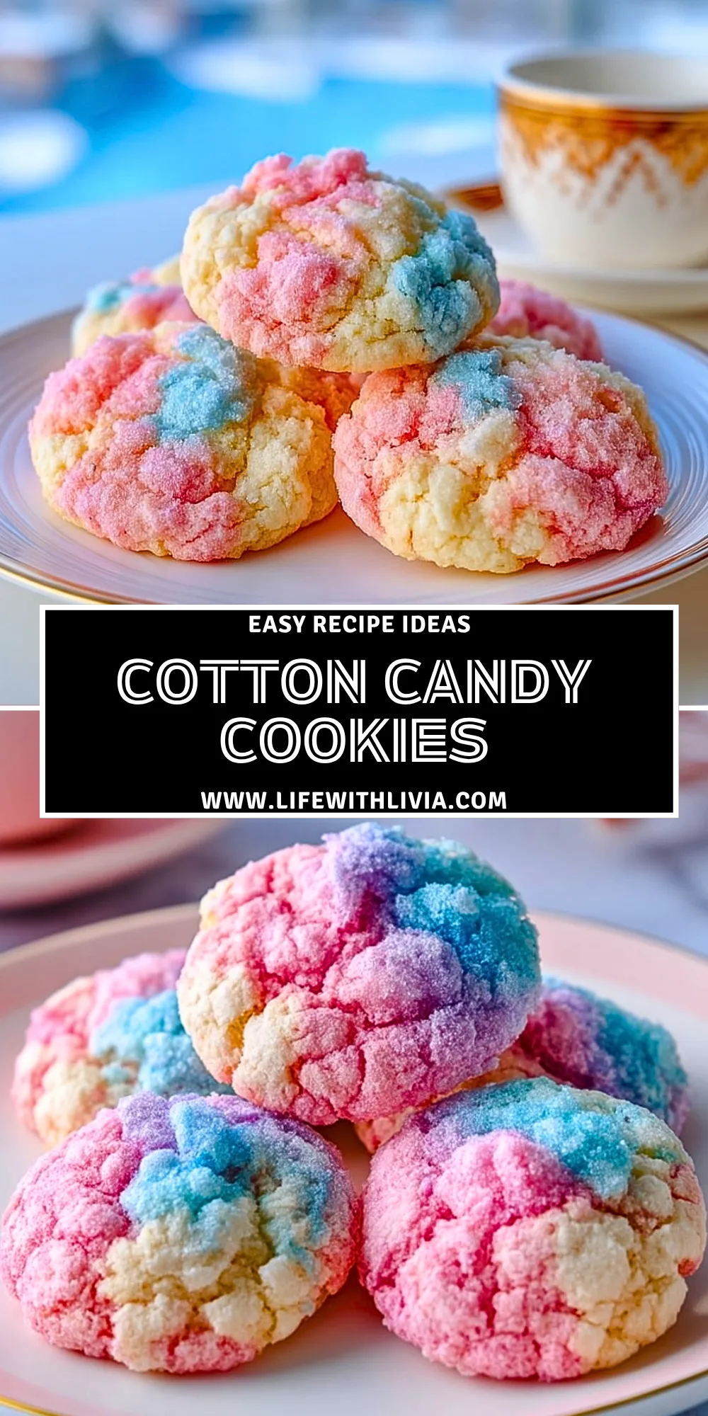 Cotton Candy Cookies - Pin 1 (1)